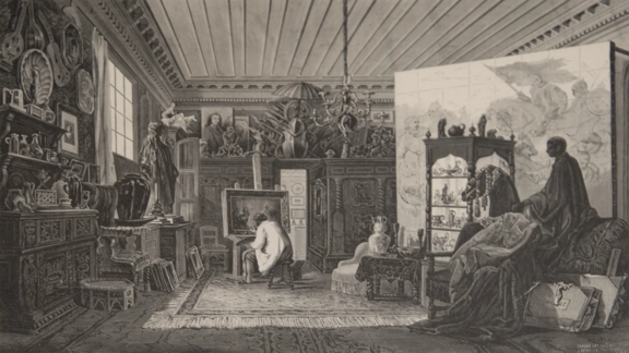 Baner Pracownia Stanisława Chlebowskiego w Konstantynopolu