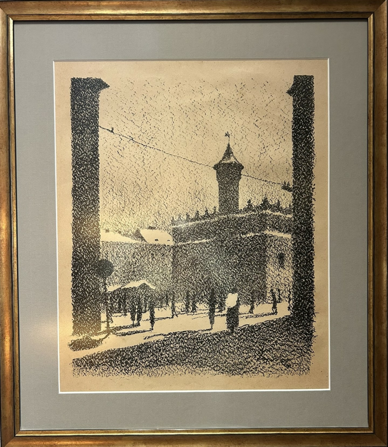 Z teki: "Stary Tarnów" W. Giżbert Studnicki (litografie)